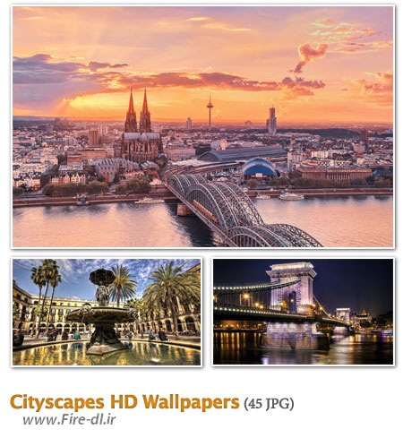 City 45 والپیپر دیدنی از شهرهای مشهور دنیا Cityscapes HD Wallpapers
