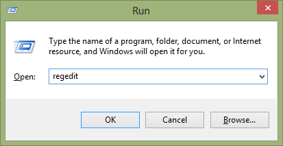 regedit