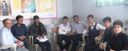 جلسه شورای دانش‌آموزی