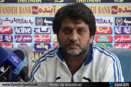 علی احمدی سراوانی ، کنفرانس پیش از بازی داماش گیلان و سپاهان