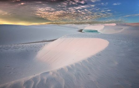 عجایب زیبای صحرای سفید برزیل