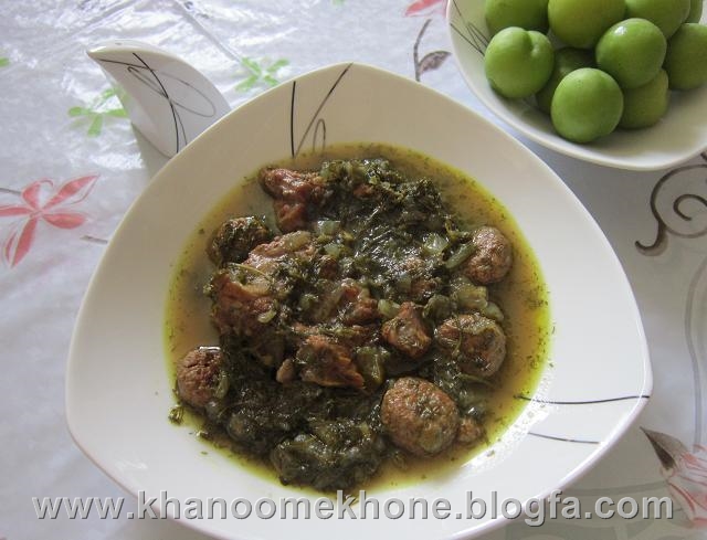 خورش شوید قورمه