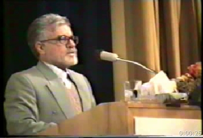 سخنرانی دکتر حسین محمدزاده صدیق