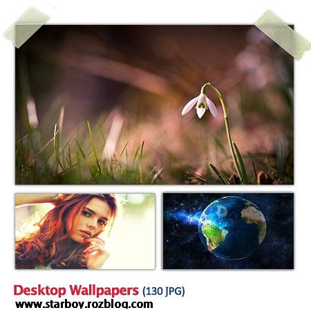 Desktop Wallpapers S10 مجموعه 130 والپیپر زیبا برای دسکتاپ Desktop Wallpapers