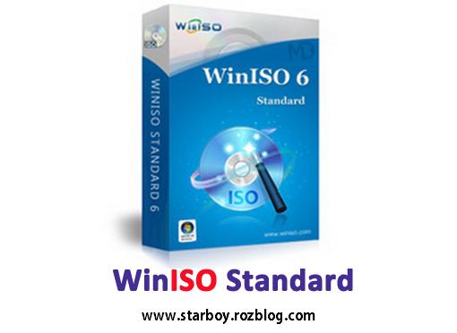  دانلود WinISO Standard 6.2.0.4561 نرم افزار ساخت و ویرایش فایل های ایمیج