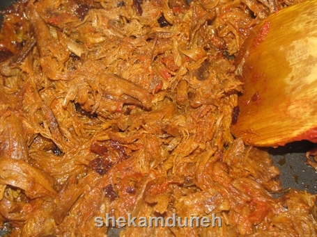 ته چین گوشت و بادمجون