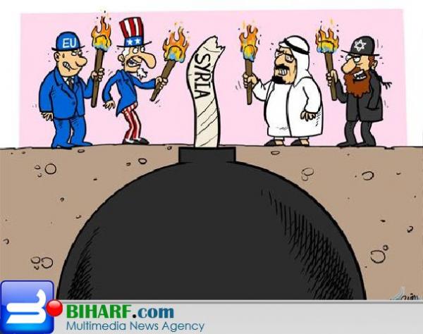 کاریکاتور ـ حمله نظامی به سوریه