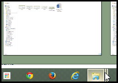 باز کردن پنجره جدیدی از برنامه های باز