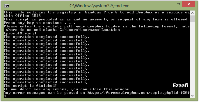 run cmd