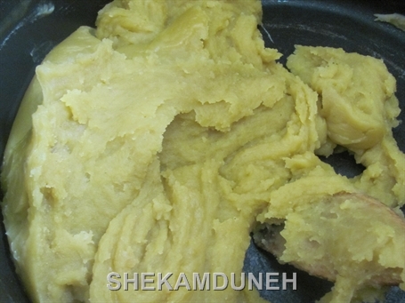 حلوای کره ای دو رنگ