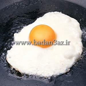 سفیده ی تخم مرغ برای رژیم شیش تیکه کردن شکم