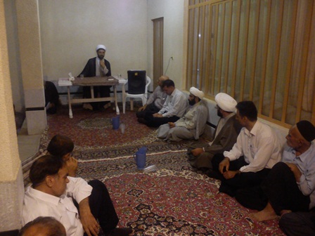 سخنرانی امام جمعه قهدریجان در جشن گلریزان خیریه امام حسن مجتبی(ع) جلال آباد