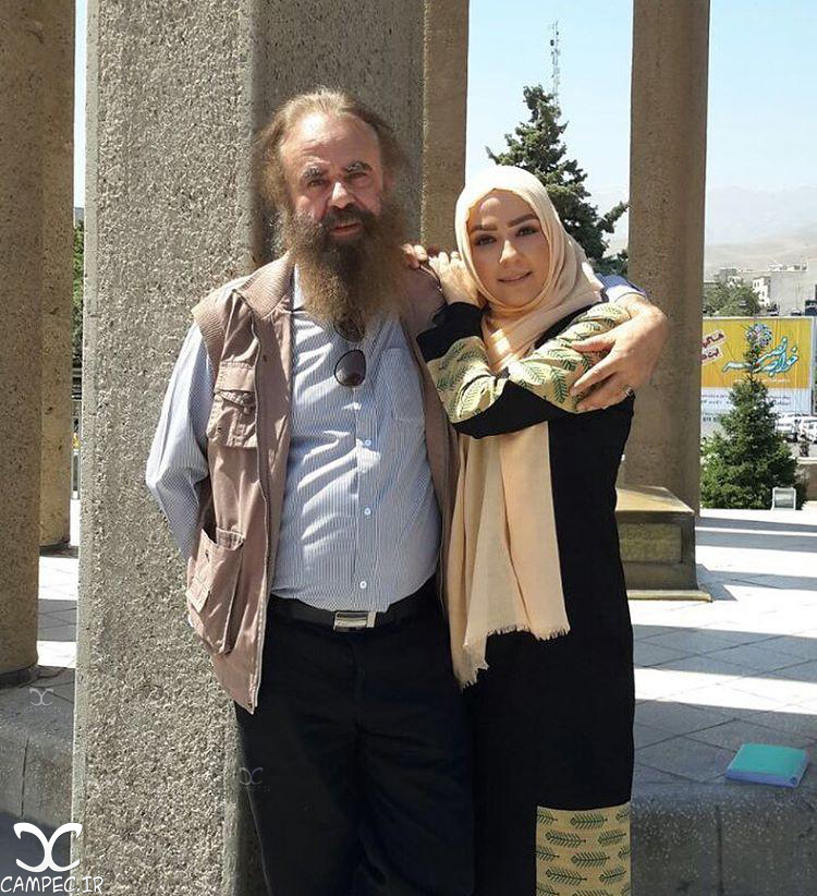 سارا صوفیانی و همسرش امیر حسین شریفی