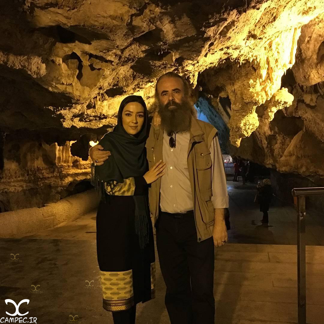 سارا صوفیانی و همسرش امیر حسین شریفی