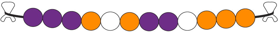 الگوهای رنگی مثال 5