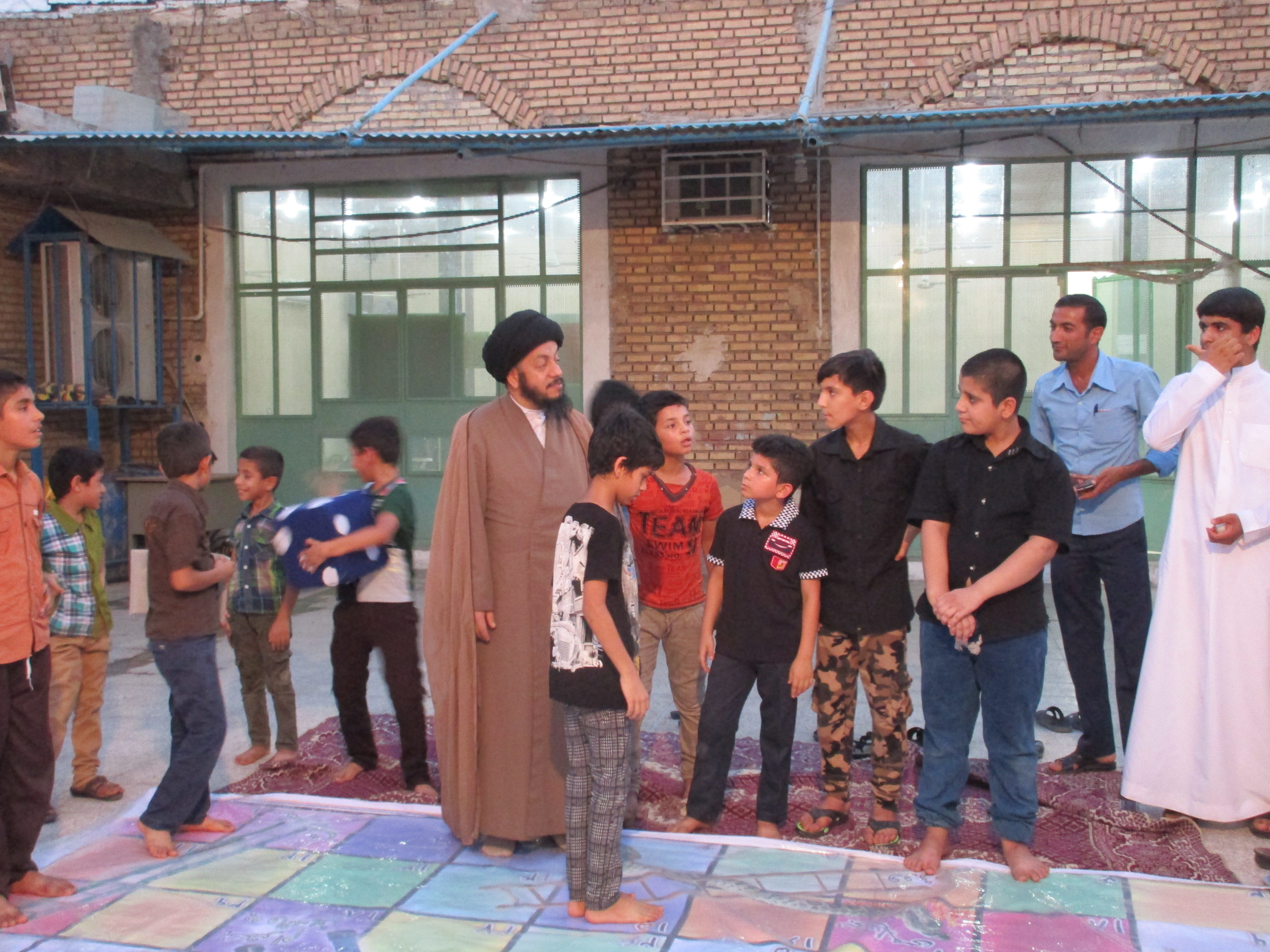 بازدید امام جمعه از طرح تابستانی جلسه قرآن نور المنتظر عجل الله 