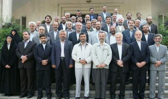 حقوق  وزرای احمدی نژاد