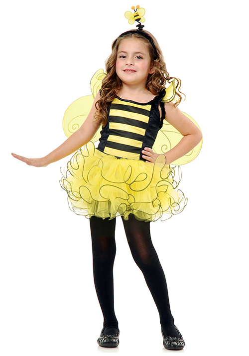 girls_sweet_honey_bee_costume THEME TAVALOD ZANBOOR مدل لباس تم تولد زنبوری دخترانه بالماسکه