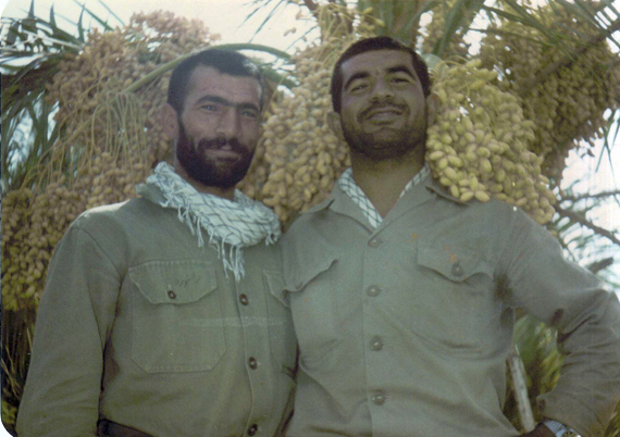تصاویر گویا شده شهدا و رزمندگان شهر درق