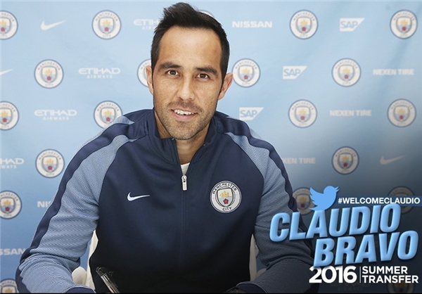 Claudio Bravo signs for manchester City