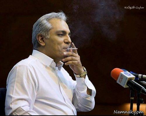 سیگار کشیدن مهران مدیری در نشست خبری+عکس و جزئیات