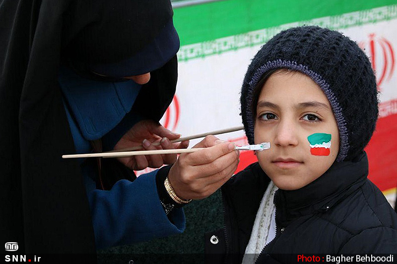 حجاب در یوم الله 22 بهمن 1395