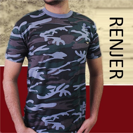 تی شرت مردانه ارتشی مدل RENJER