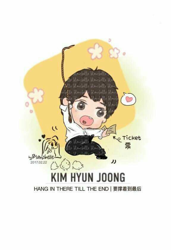 [blancbelle fanart] Kim Hyun Joong - Hang in there till the end [2017.02.22]