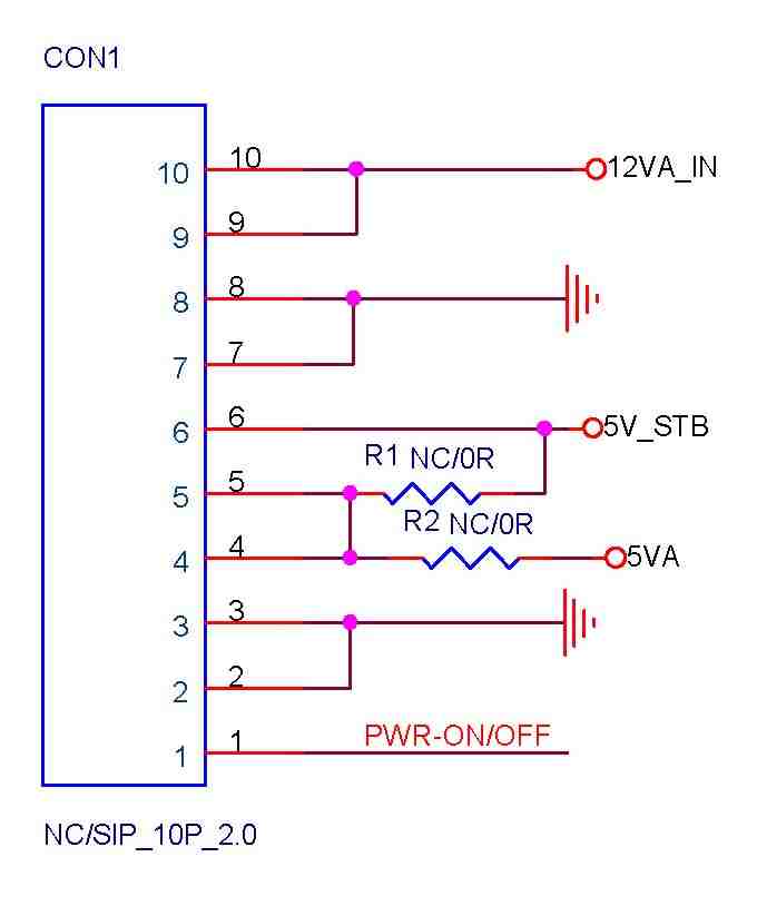 نقشه پاور led ایکسویژن