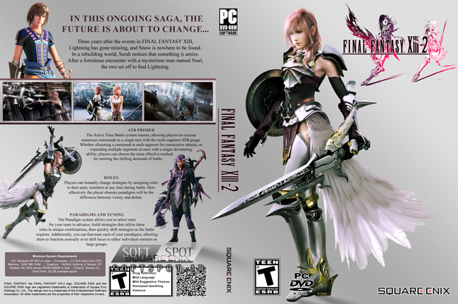Final Fantasy XIII-2 Cover