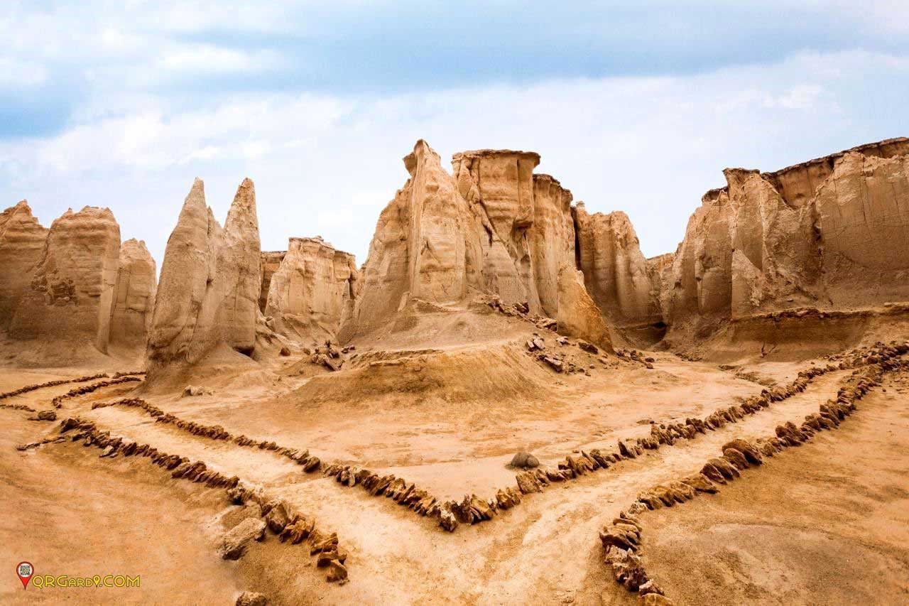 نمای زیبایی از دره ستارگان (استاره كفته)