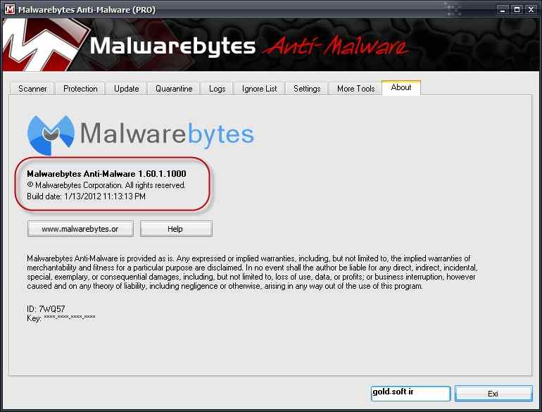 Malwarebytes anti malware working keygen download